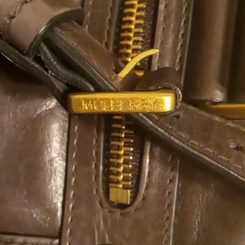 Mulberry Brown Leather Mabel Satchel - Picture 8 of 16